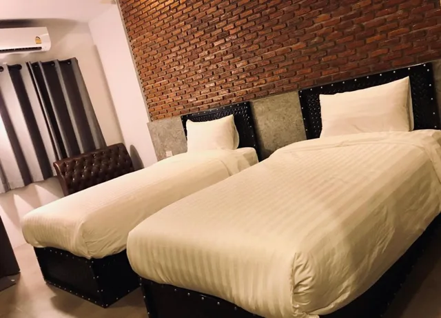 غرفة قياسية بسريرين منفصلين مع أريكة، Pimchanok Resort 2/4