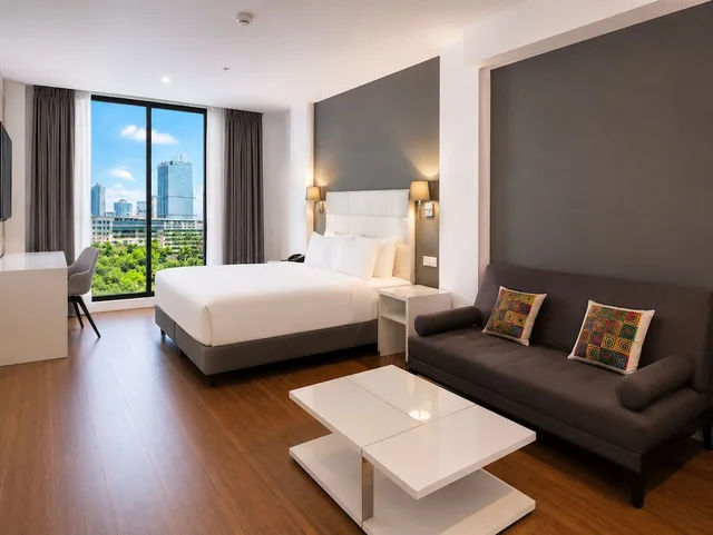 جناح جونيور بسرير كينج مع أريكة، Hotel Mio Panama 4/10