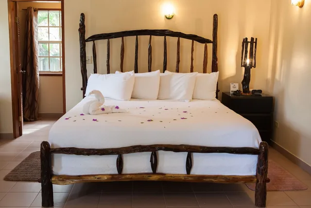 غرفة بسريرين كوين بإطلالة على النهر، Black Orchid Resort 2/5