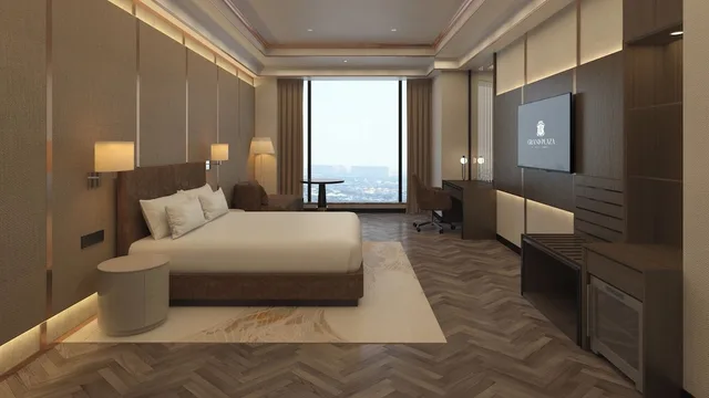 غرفة غراند بسرير كينج، Grand Plaza Hanoi 2/5