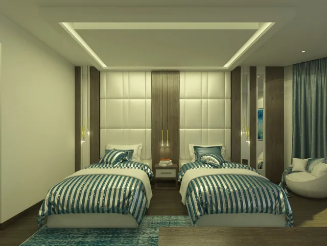 غرفة ديلوكس بسرير مزدوج، Bellagio Beach Resort & Spa 1/1