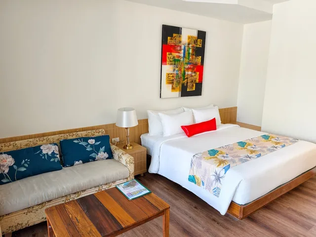 غرفة ديلوكس بسرير كوين بإطلالة على المسبح، Wild Orchid Villa Krabi 8/10