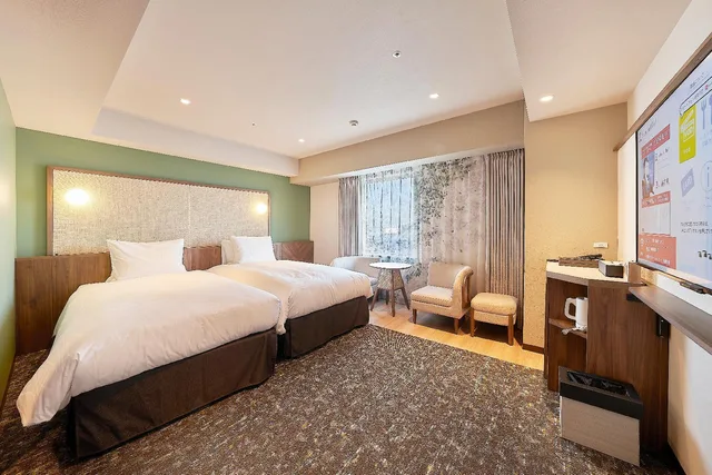 غرفة قياسية ركنية مفردة بسريرين منفصلين، Keisei Richmond Hotel Tokyo Kinshicho 1/1