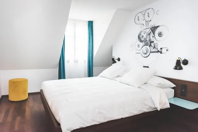 غرفة سوبيريور بسرير مزدوج، Hotel Bernina Geneve 3/3