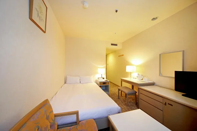 غرفة صغيرة مزدوجة، Asahikawa Toyo Hotel 1/2