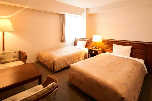 جناح بسريرين منفصلين للمدخنين، Hotel Marroad Tsukuba 1/1