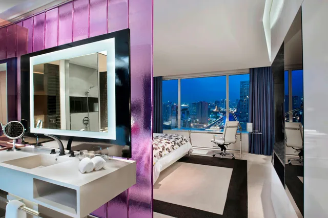 غرفة بسرير مزدوج، W Bangkok Hotel 4/4