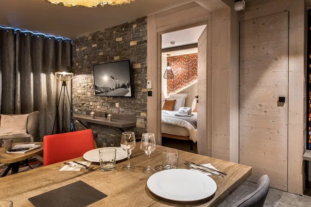 شقة سوبيريور بسرير مزدوج وسريرين منفصلين بغرفتي نوم، Chalet Skadi By Village Montana 4/4