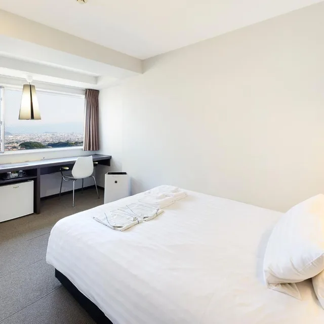 غرفة بسرير مزدوج بإطلالة على البحر، Hotel Inside Numazu Inter 1/2