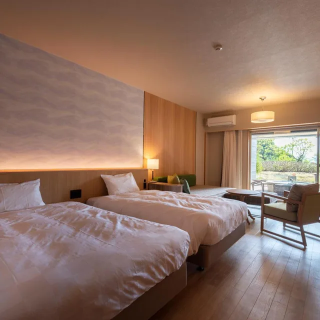 غرفة بسريرين منفصلين، Hotel Tokinoza 1/10