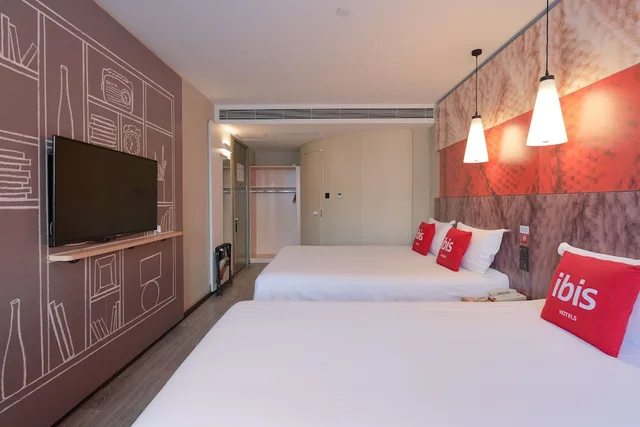 غرفة بسريرين منفصلين، Ibis Beijing Changying 3/4