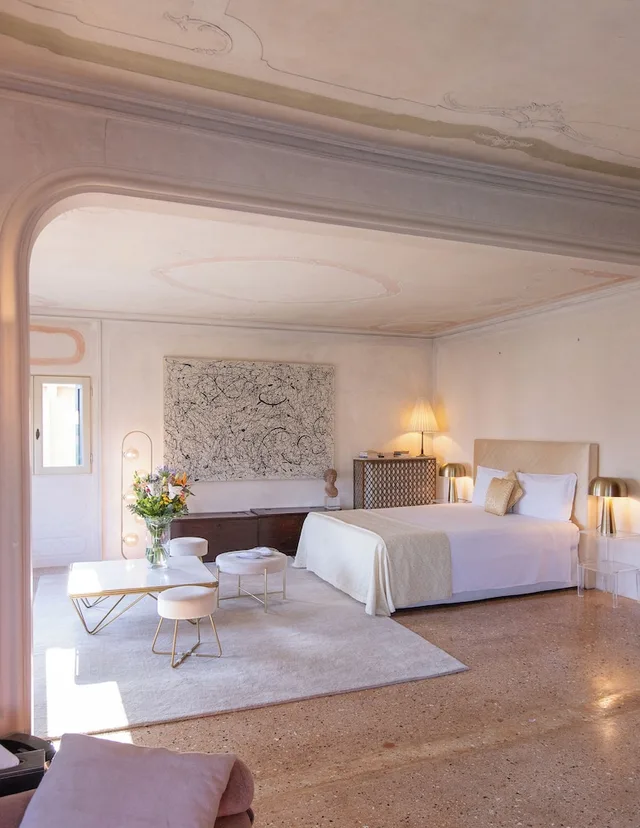 جناح ملكي بسرير كينج بإطلالة على القناة، Palazzetto Pisani Boutique Resort 4/7