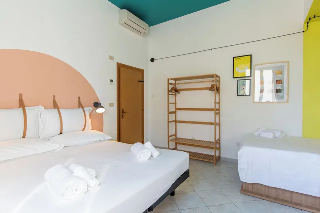 غرفة قياسية بسرير كوين بإطلالة على البحر، Hotel Belvedere Mare 7/10