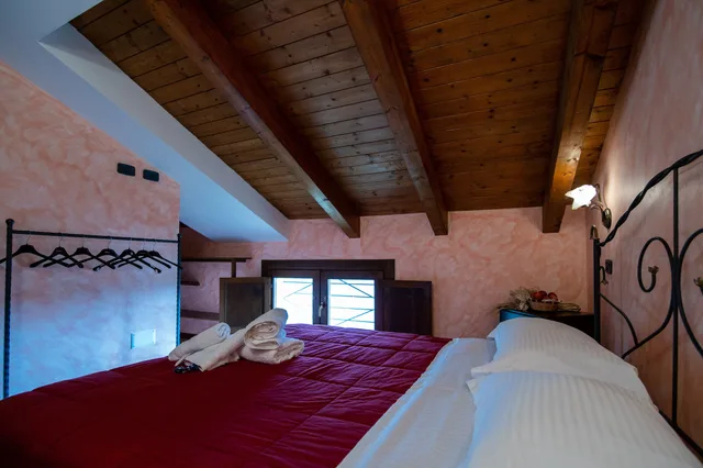 غرفة اقتصادية بسرير كوين، Agriturismo San Basilio 2/8