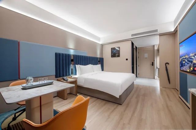 غرفة ديلوكس بسرير مزدوج، InterCityHotel Shanghai Hongqiao Airport 8/10