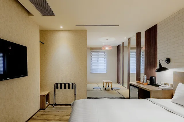 غرفة بريميوم بسرير مزدوج بأرضية تاتامي، Lan Kwai Fong Garden Hotel 5/7