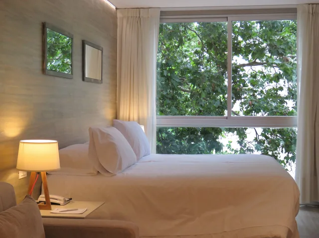 غرفة ديلوكس بسريرين منفصلين مع أريكة، Smart Hotel Montevideo 9/10