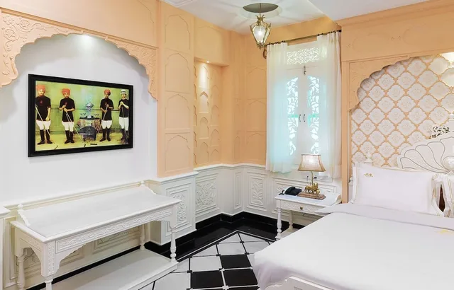 غرفة فاخرة بسرير كينج، Pearl Palace Heritage 4/4