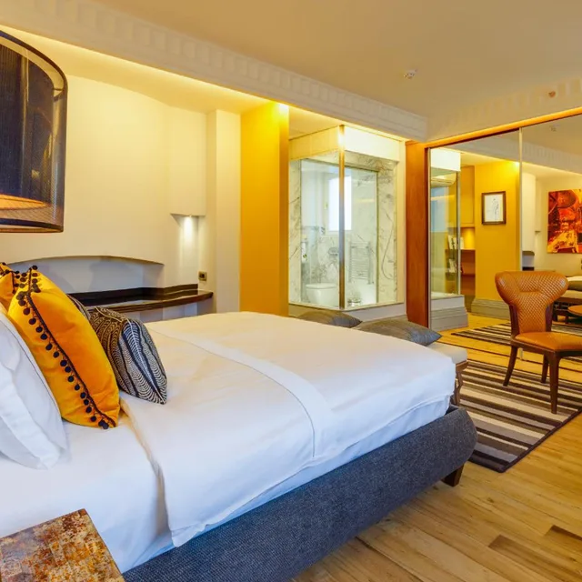 غرفة ديلوكس بسرير مزدوج بإطلالة على البحر، Ravouna 1906 Suites - Special Class Adults Only 1/10