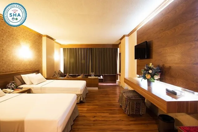 غرفة ديلوكس بسرير مزدوج أو سريرين منفصلين، Wangtai Hotel 2/6