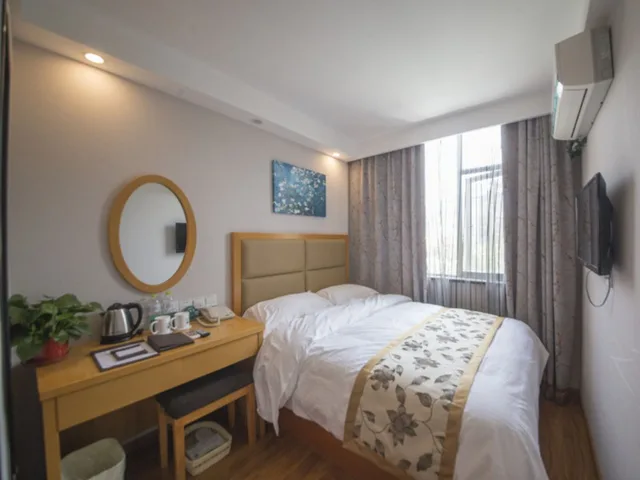 غرفة بسرير كينج، GREENTREE INN XUZHOU WESTERN 3RD RING ROAD XIYUAN EXPRESS HOTEL 3/4