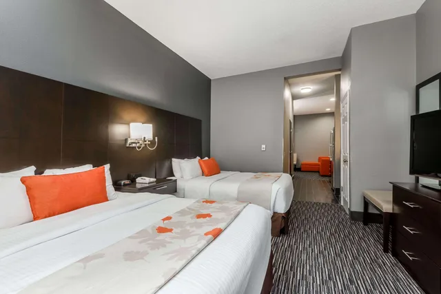 1 Bedroom, Suite, 2 Queen Beds, Hawthorn Suites By Wyndham Columbus West Hotel 1/1