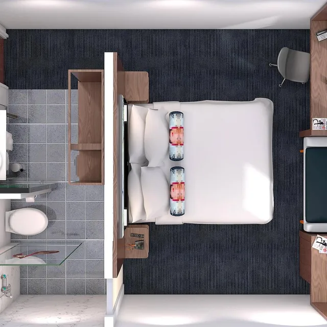 Loft, Twin Beds, ALOFT MUNICH 6/10