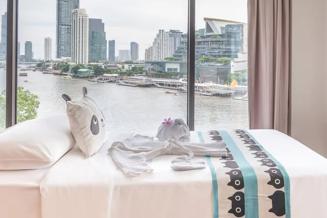 جناح عائلي بسرير كينج بغرفة نوم واحدة، Royal Orchid Sheraton Riverside Hotel Bangkok 6/10