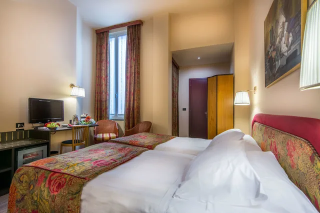 غرفة كلاسيكية بسريرين منفصلين، Hotel Regina Milano 10/10