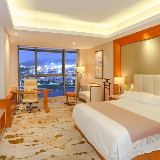Business, King Bed, Queen Bed, River View, Yiwu Shangcheng Hotel 2/10