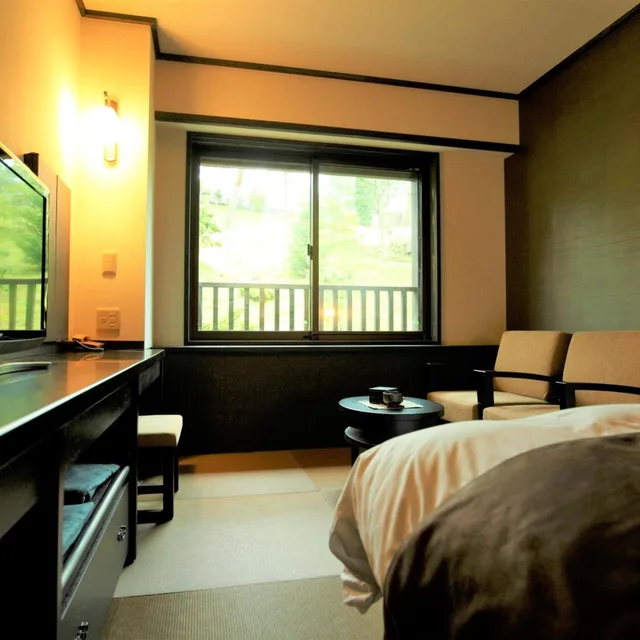 غرفة بسرير مزدوج، Oyado Konoha (Kyoritsu Resort) 5/6