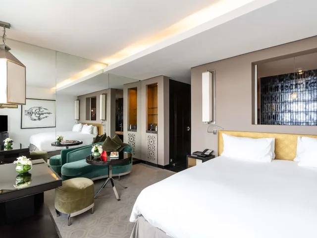 Medina, Luxury, King Bed, Ocean and Mosque View، Sofitel Casablanca Tour Blanche 4/9