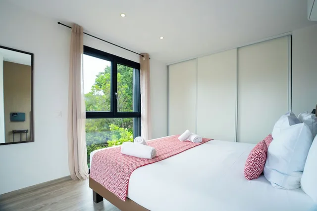 1 Bedroom, Apartment, Double Bed, Open Plan View, Sofa, Terrace، Residence Pierre & Vacances Les Terrasses d'Arsella 1/4