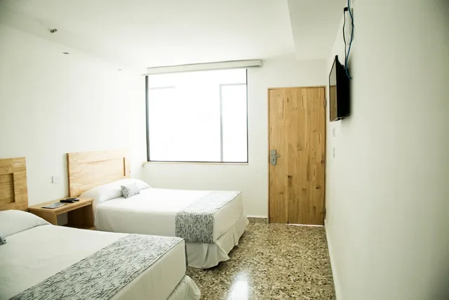 غرفة بسرير مزدوج أو سريرين منفصلين، Hotel 500 3/10