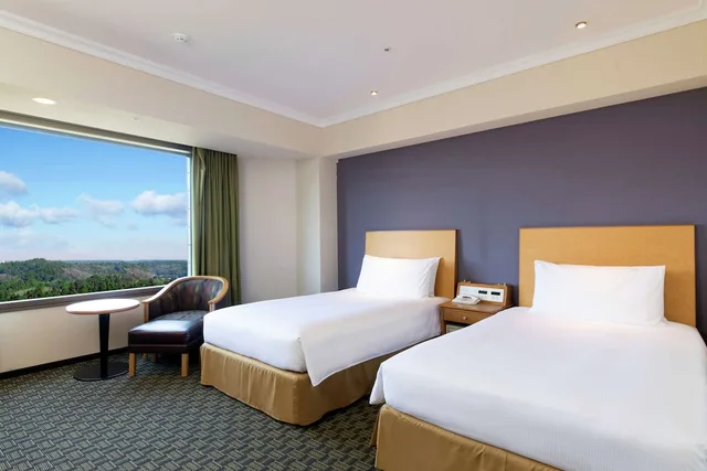 غرفة بسريرين منفصلين لذوي الإعاقة، Hilton Tokyo Narita Airport 1/1