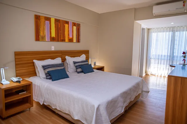 غرفة سوبيريور بسرير مزدوج بإطلالة على المسبح، Grande Hotel da Barra 3/10