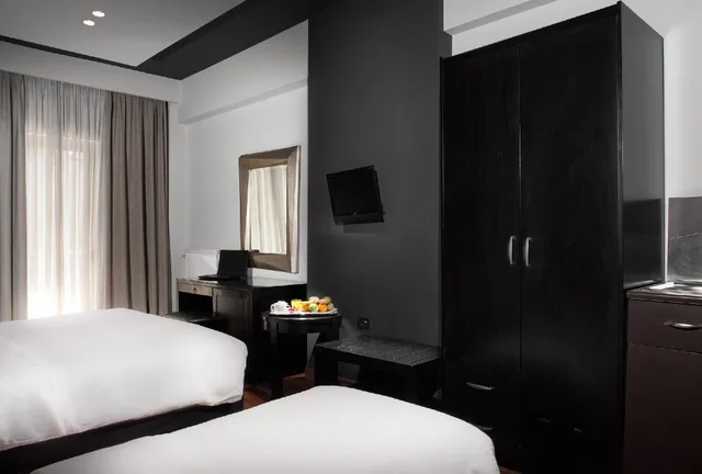 غرفة ثلاثية بثلاثة أسرّة، Areos Hotel 5/10