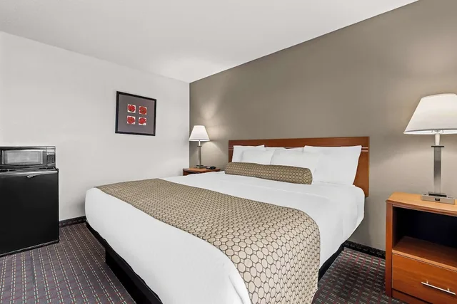 غرفة قياسية بسرير كينج، Rodeway Inn Rapid City SD 7/10