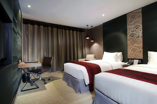 غرفة ديلوكس بسريرين منفصلين، Aston Priority Simatupang Hotel and Conference Center 4/10