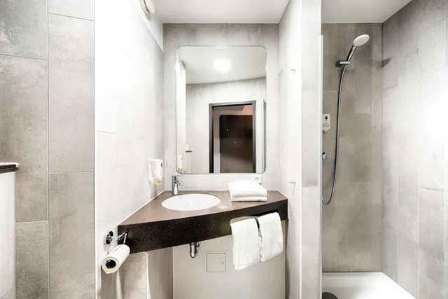 غرفة بسريرين منفصلين، B B Hotel Kassel Sud 7/7
