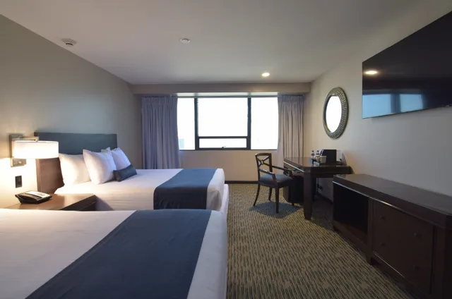 غرفة تنفيذية بسريرين بإطلالة على المدينة، Grand Hotel Tijuana 1/2