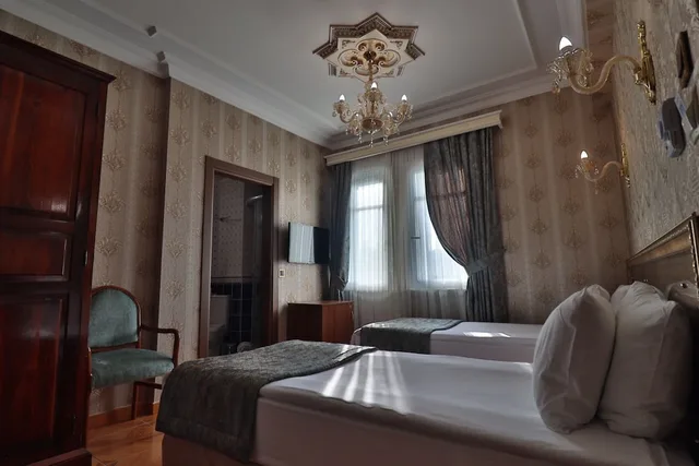 غرفة ديلوكس بسرير مزدوج، Blue House Hotel 6/9