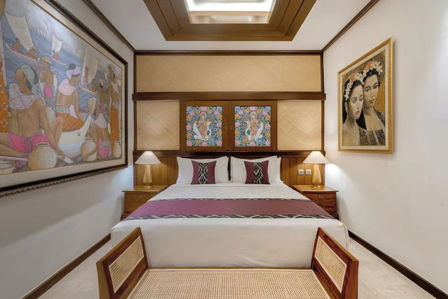 غرفة ملكية بسرير كينج، Puri Saraswati Dijiwa Ubud 4/6