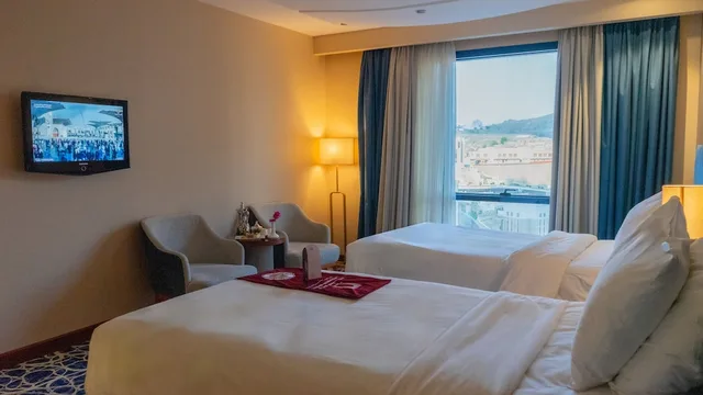 غرفة بسريرين منفصلين، Awtad Al Safwah Hotel 3/4