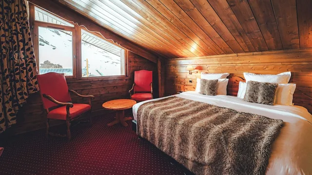 جناح بسرير كينج، Hotel Mont Vallon Meribel 9/10
