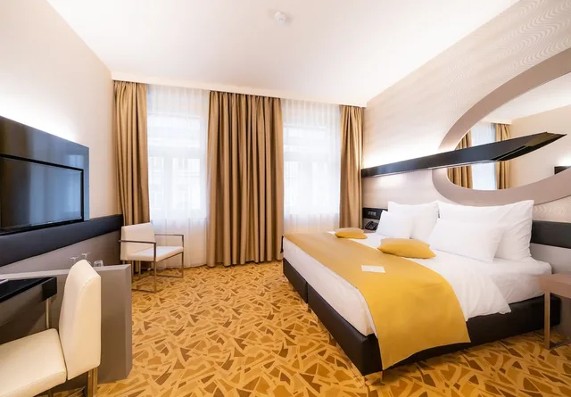 غرفة ديلوكس بسرير مزدوج أو سريرين منفصلين، Grandium Hotel Prague 4/10