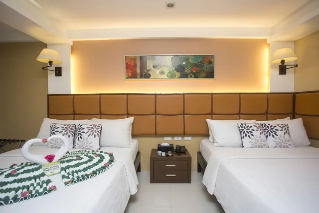 غرفة بريميير بسريرين كوين، Red Coco Inn de Boracay 7/9