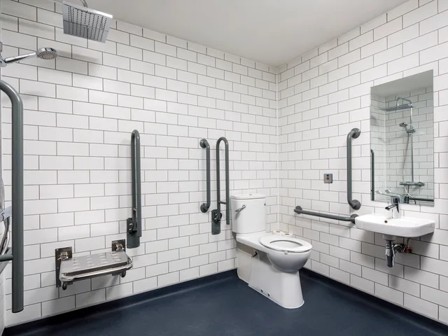 غرفة بسرير مزدوج لذوي الإعاقة، ibis Budget Sheffield Centre St Marys Gate 2/2