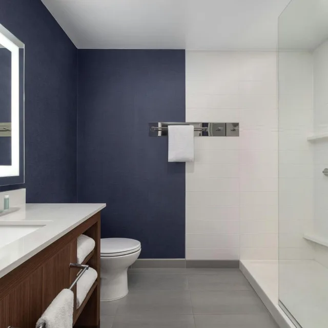 استوديو كبير بسرير كينج مع أريكة، Residence Inn by Marriott San Marcos 3/4