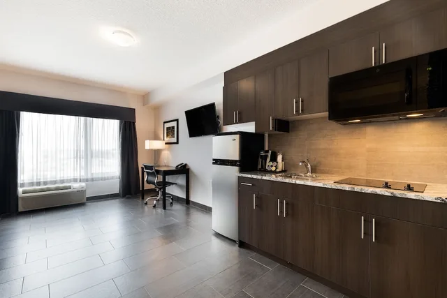 Room, King Bed, Sofa, Park Inn By Radisson Edmonton Airport 5/9